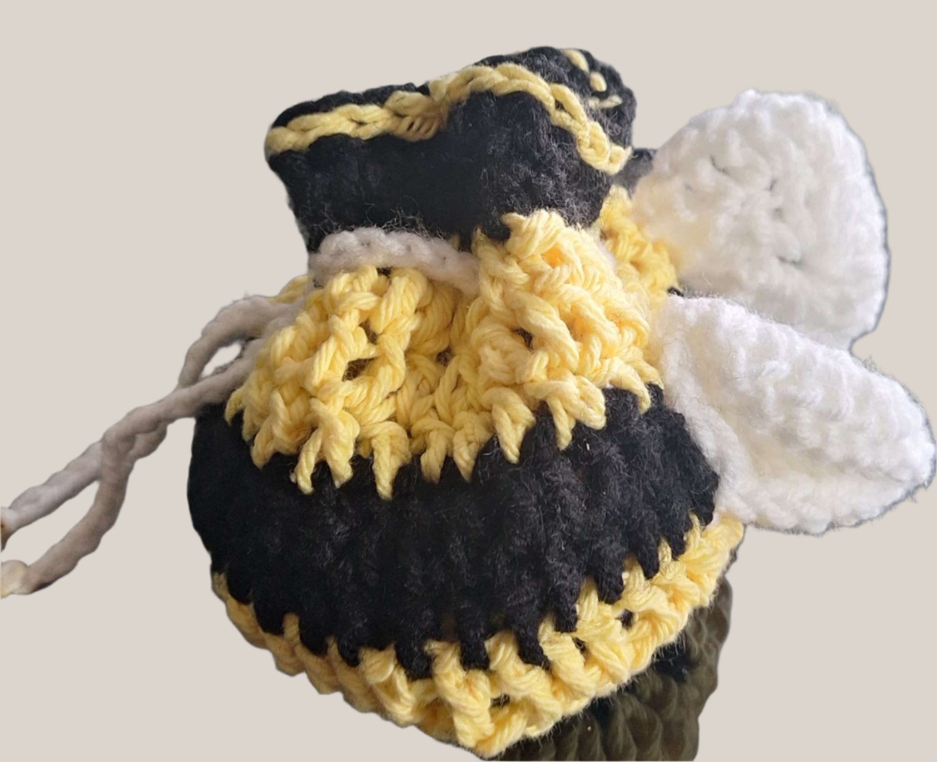Bumblebee Dice Bag | Crochet