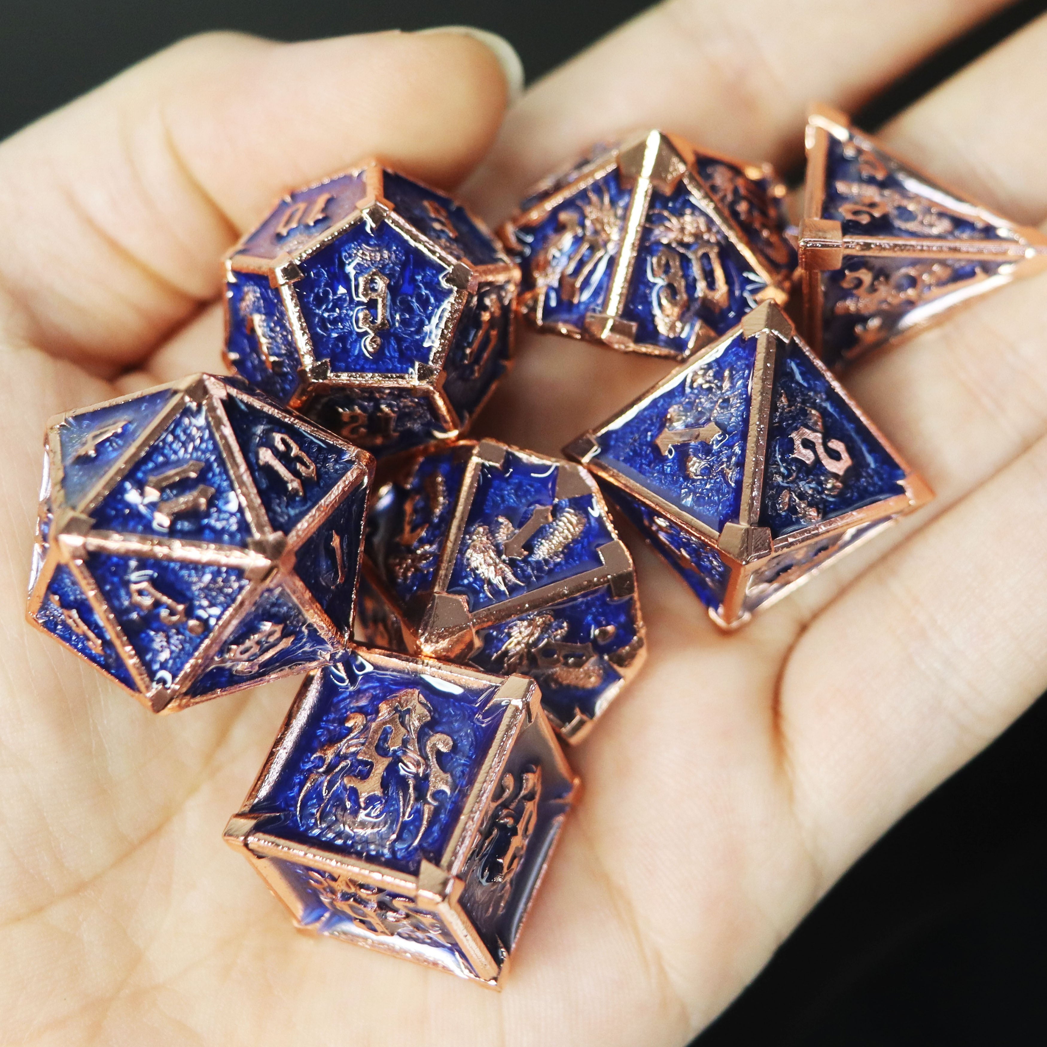 Studious Summoner Metal Dice