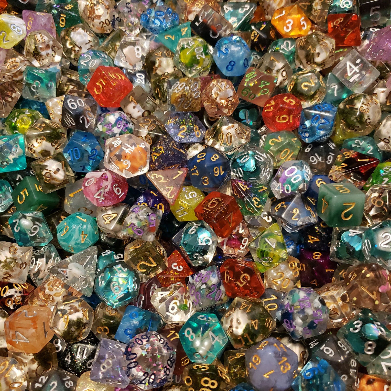 Bag of Mystery Dice! RPG Dice | Polyhedral Dice Set | Dungeons & Dragons | DnD Dice | Random Dice