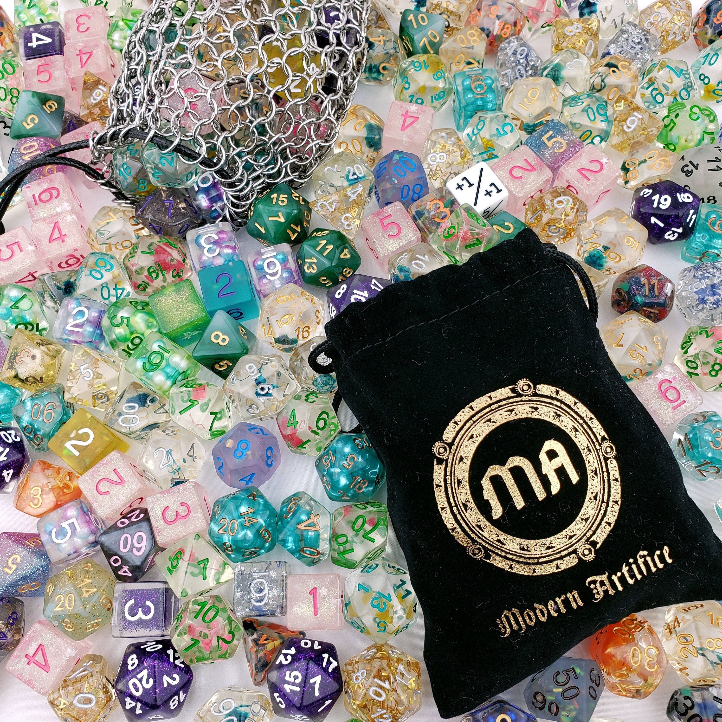 Mystery Set of Polyhedral Dice! RPG Dice | Polyhedral Dice Set | Dungeons & Dragons | DnD Dice | Random Dice