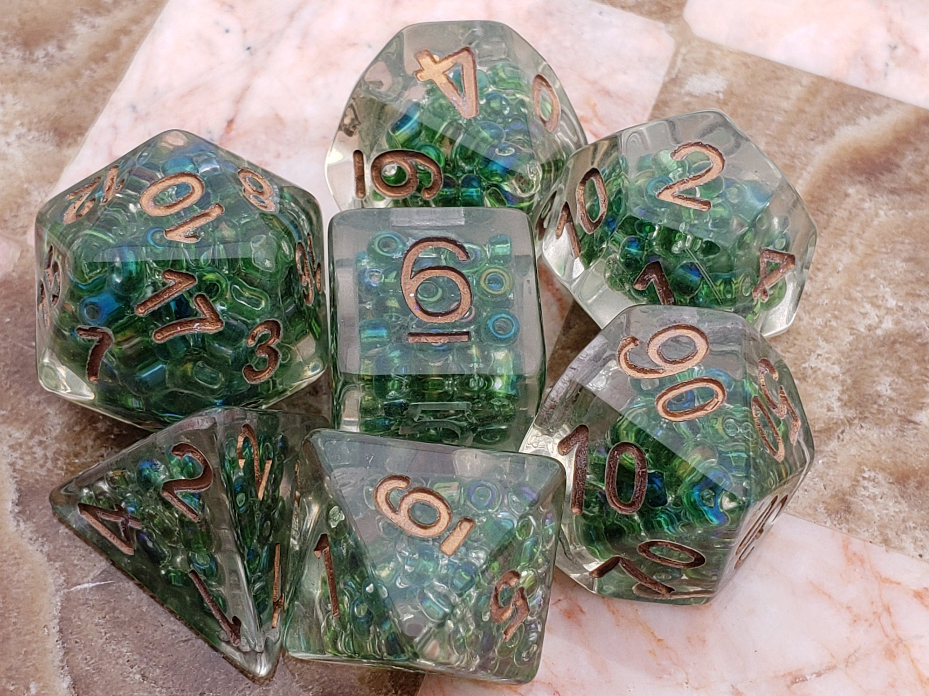 Mystery Set of Polyhedral Dice! RPG Dice | Polyhedral Dice Set | Dungeons & Dragons | DnD Dice | Random Dice