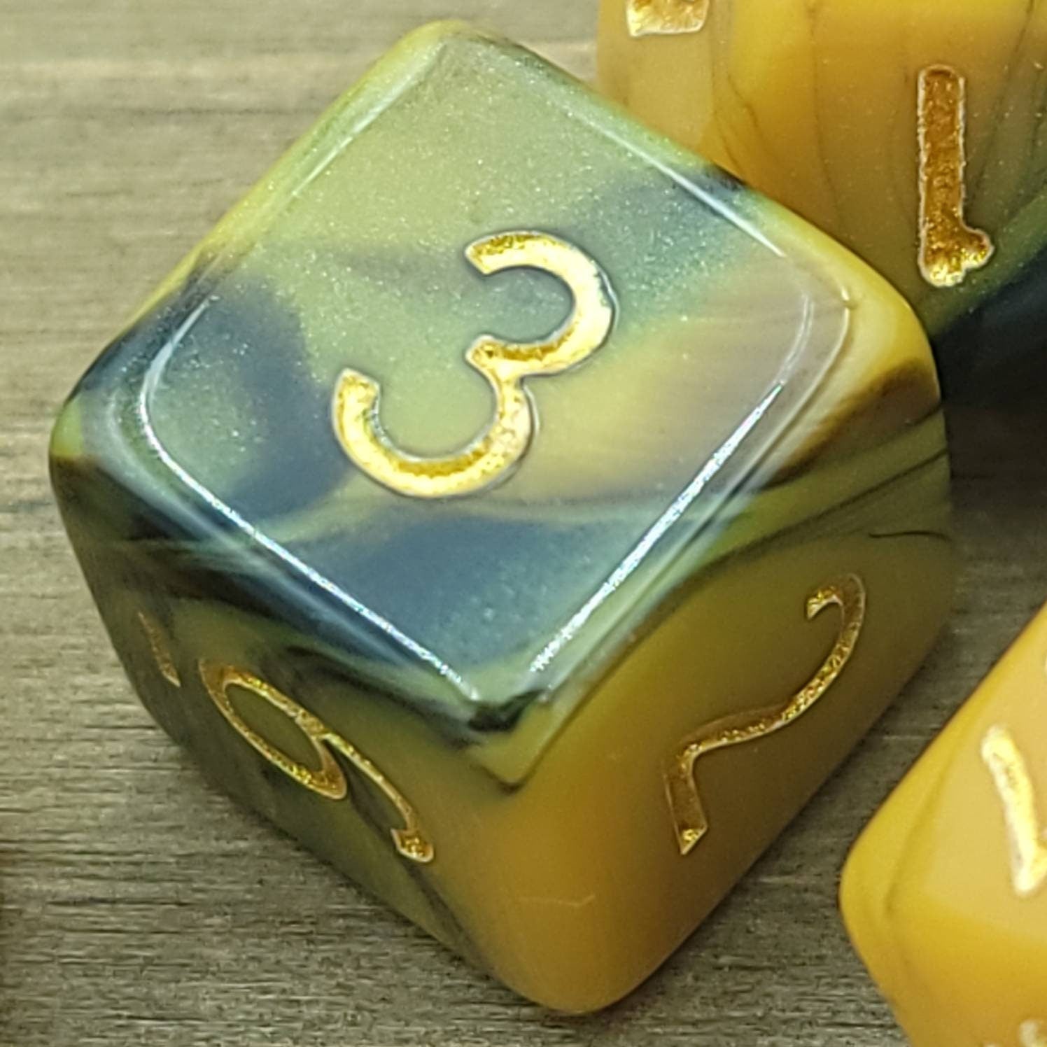 Yellowjacket | RPG Dice Set| RPG Dice | Polyhedral Dice Set | Dungeons and Dragons | DnD Dice Set | Gaming Dice Set