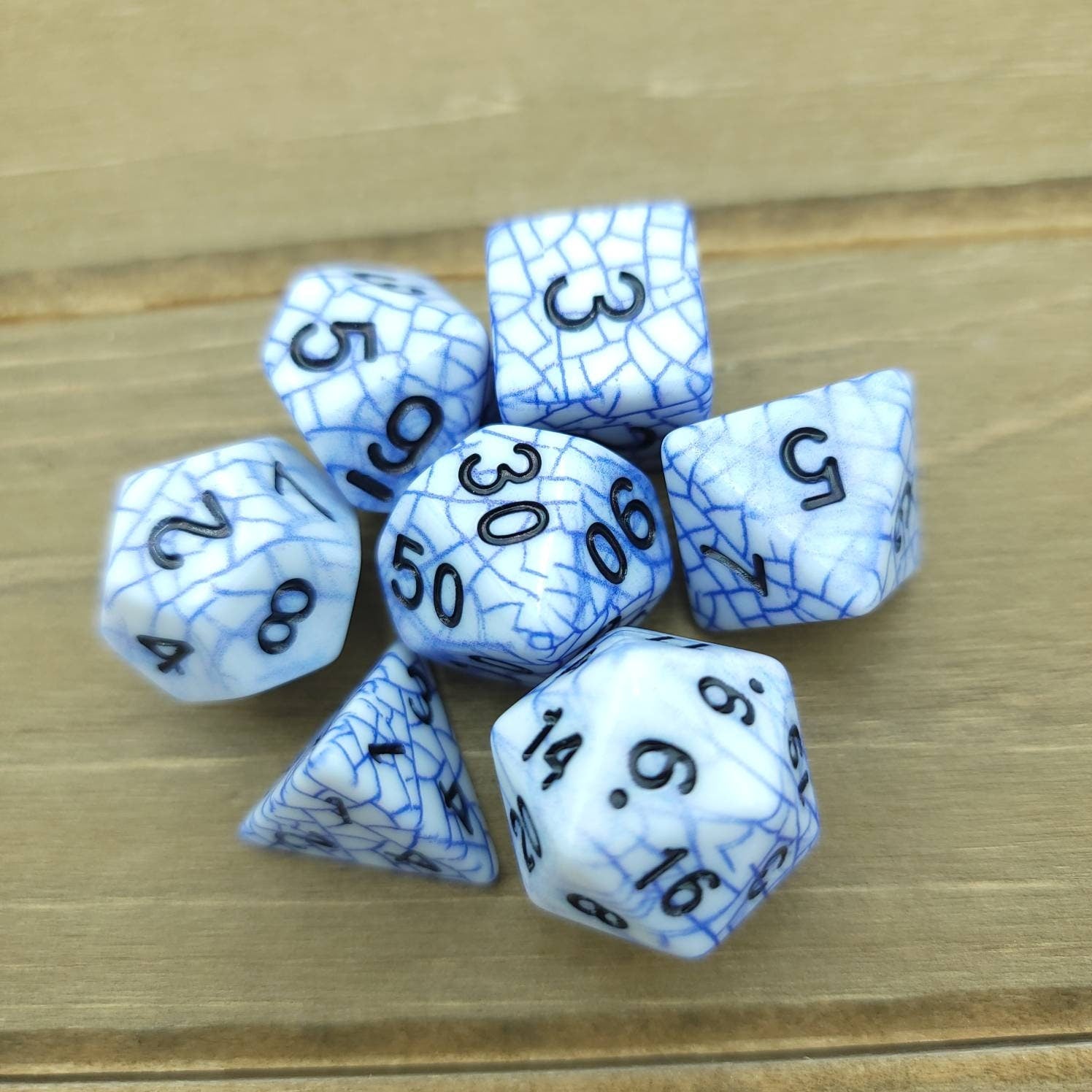 Broken Vows | RPG Dice Set| RPG Dice | Polyhedral Dice Set | Dungeons and Dragons | DnD Dice Set | Gaming Dice Set