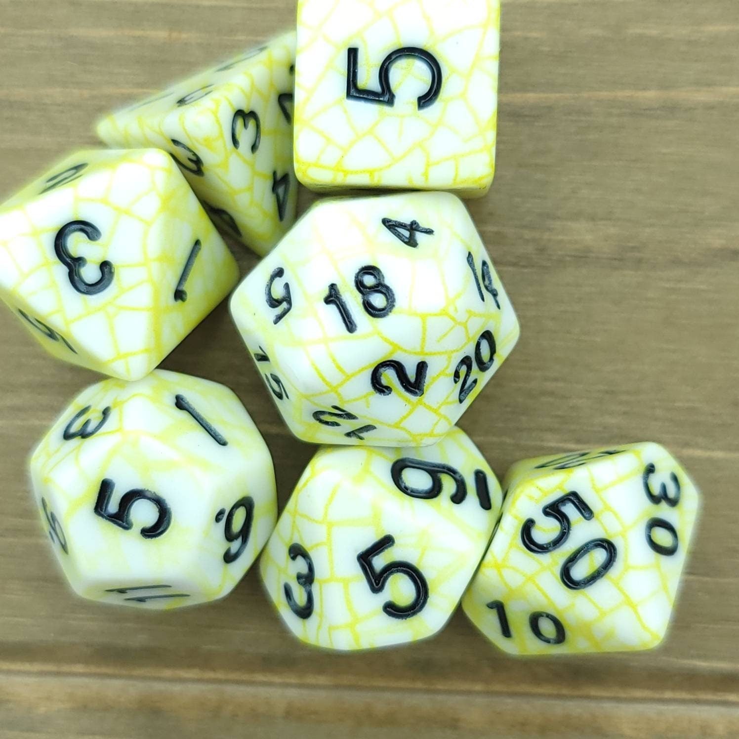 Broken Dreams | RPG Dice Set| RPG Dice | Polyhedral Dice Set | Dungeons and Dragons | DnD Dice Set | Gaming Dice Set