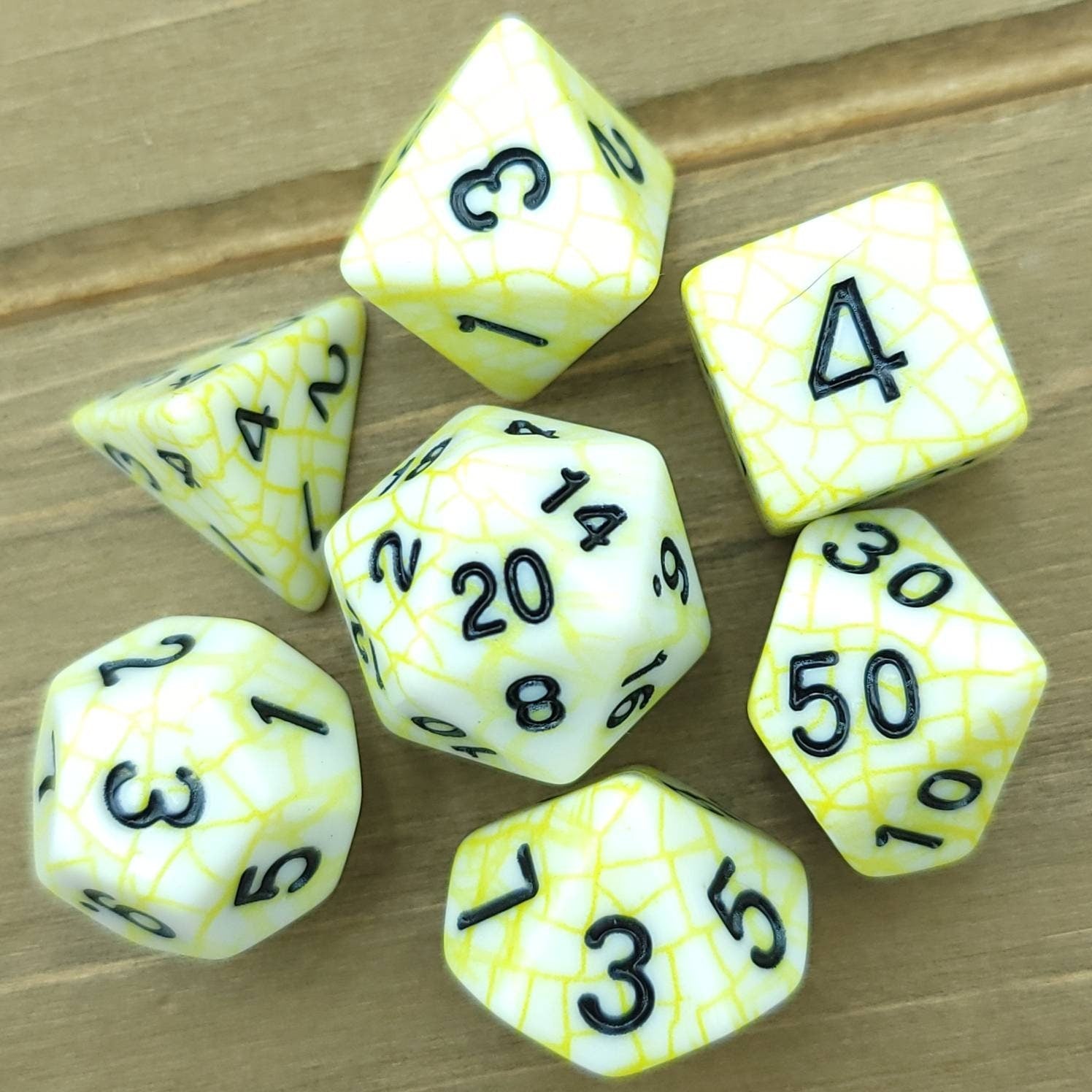 Broken Dreams | RPG Dice Set| RPG Dice | Polyhedral Dice Set | Dungeons and Dragons | DnD Dice Set | Gaming Dice Set