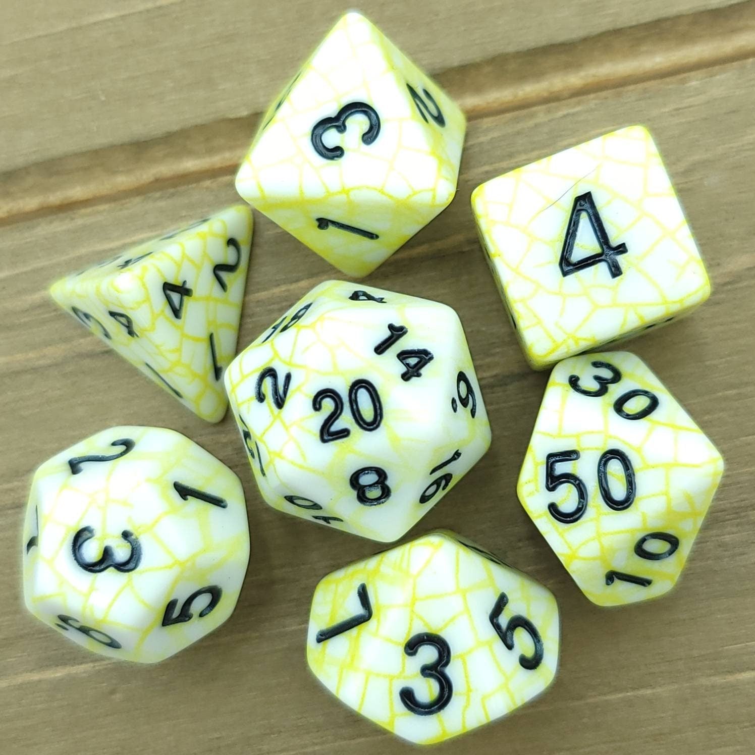 Broken Dreams | RPG Dice Set| RPG Dice | Polyhedral Dice Set | Dungeons and Dragons | DnD Dice Set | Gaming Dice Set