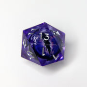 Eye of the Adamantine Dragon  7-Piece Liquid Core RPG Dice Set