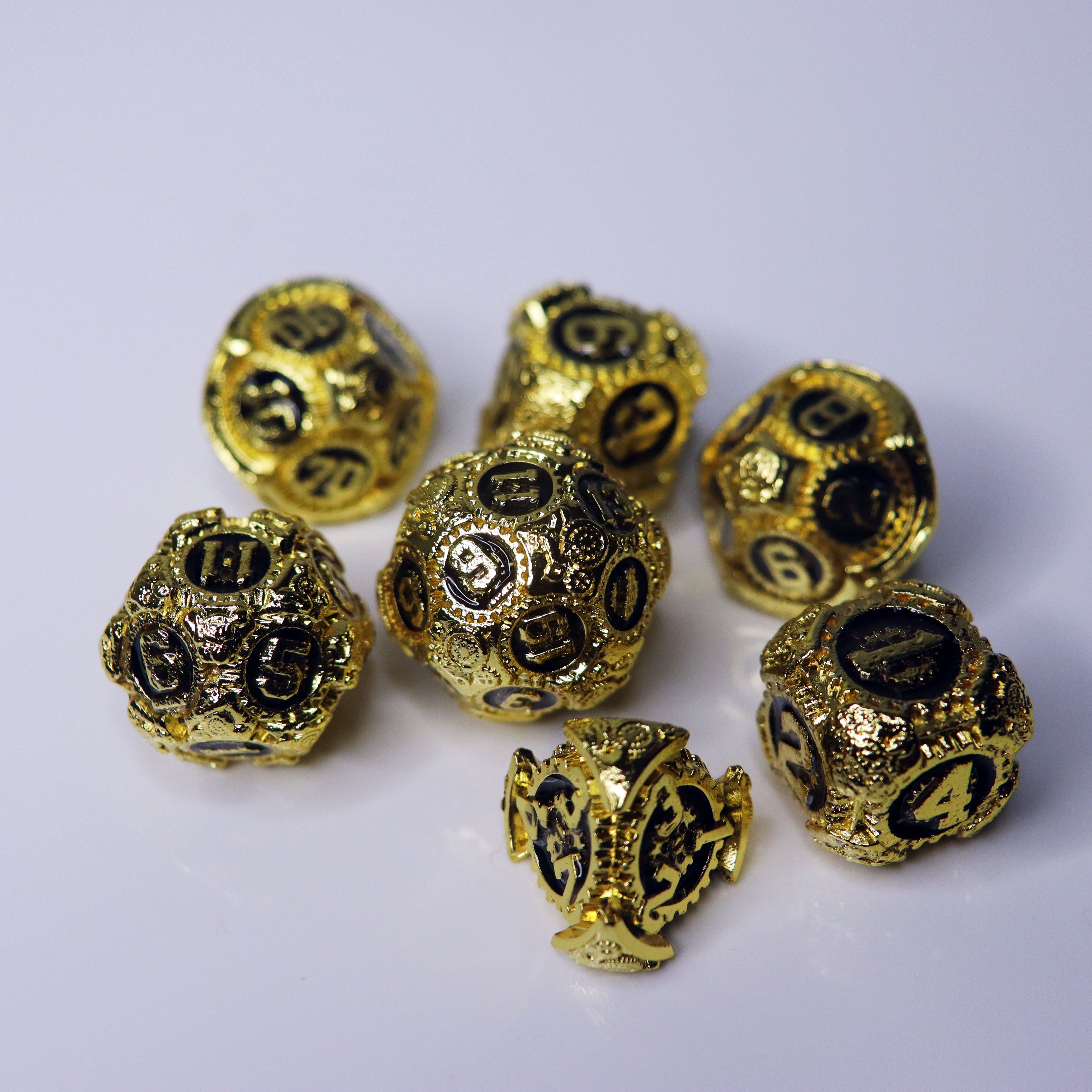 Classic Gears Metal Dice