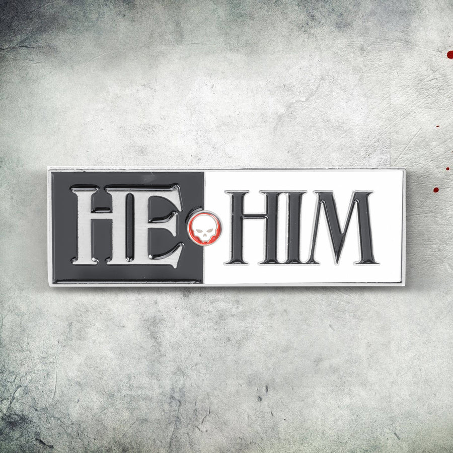 He/Him Pin