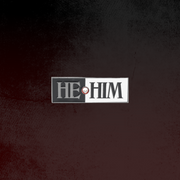 He/Him Pin