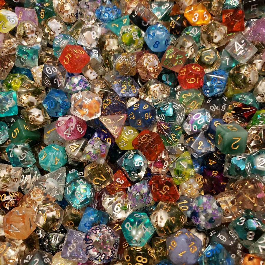 Bag of Mystery Dice! RPG Dice | Polyhedral Dice Set | Dungeons & Dragons | DnD Dice | Random Dice