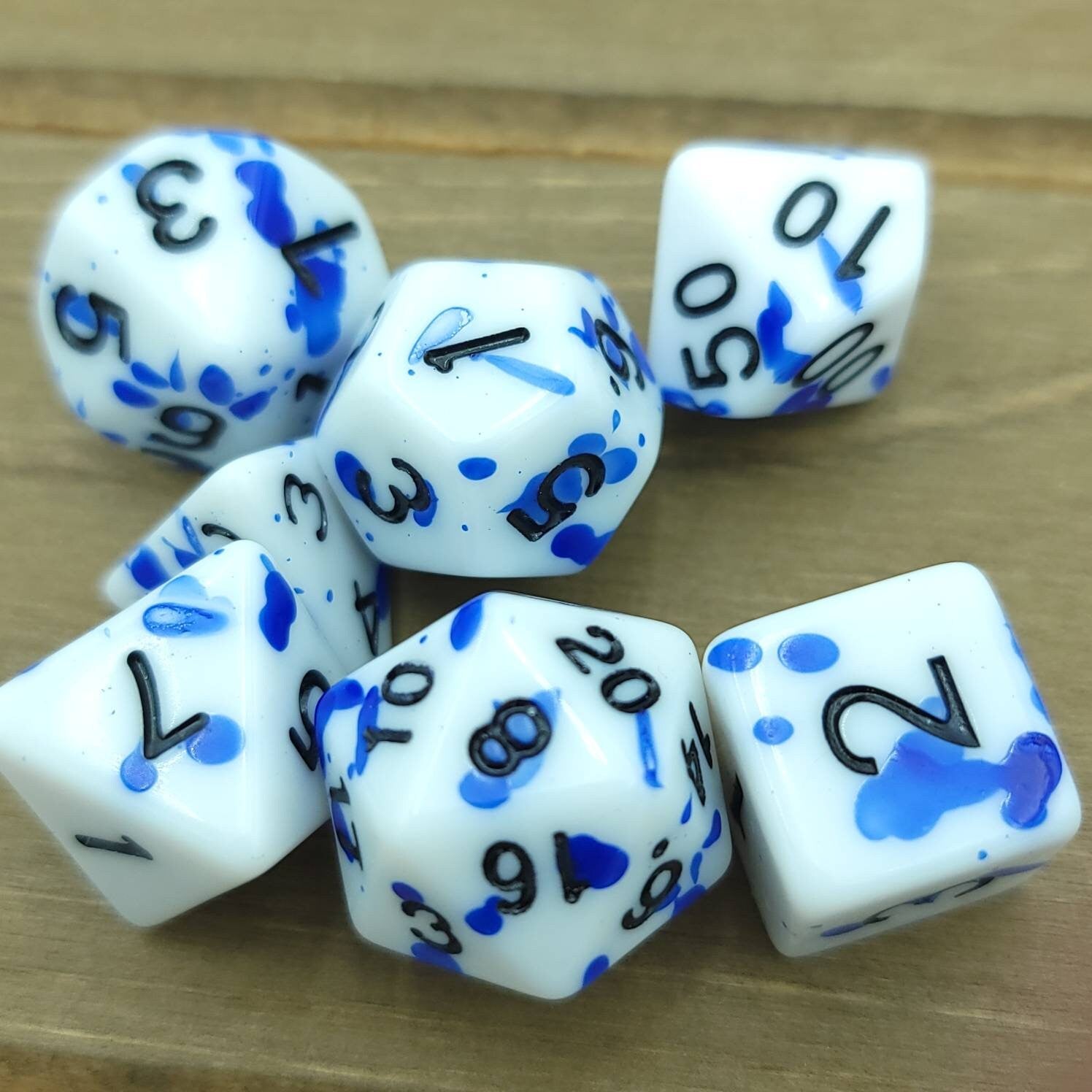 Nobles Blood | RPG Dice Set| RPG Dice | Polyhedral Dice Set | Dungeons and Dragons | DnD Dice Set | Gaming Dice Set
