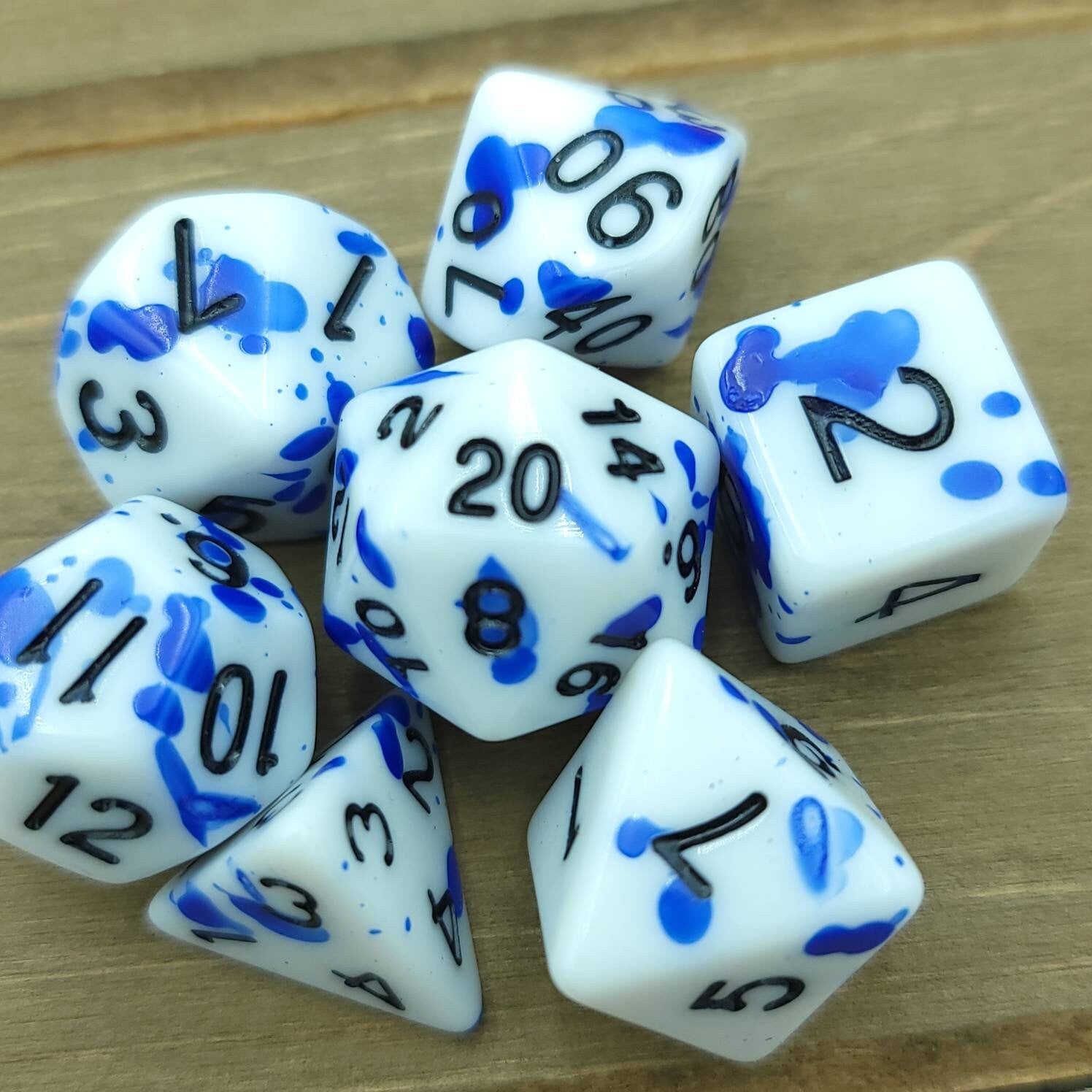 Nobles Blood | RPG Dice Set| RPG Dice | Polyhedral Dice Set | Dungeons and Dragons | DnD Dice Set | Gaming Dice Set