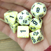Broken Dreams | RPG Dice Set| RPG Dice | Polyhedral Dice Set | Dungeons and Dragons | DnD Dice Set | Gaming Dice Set